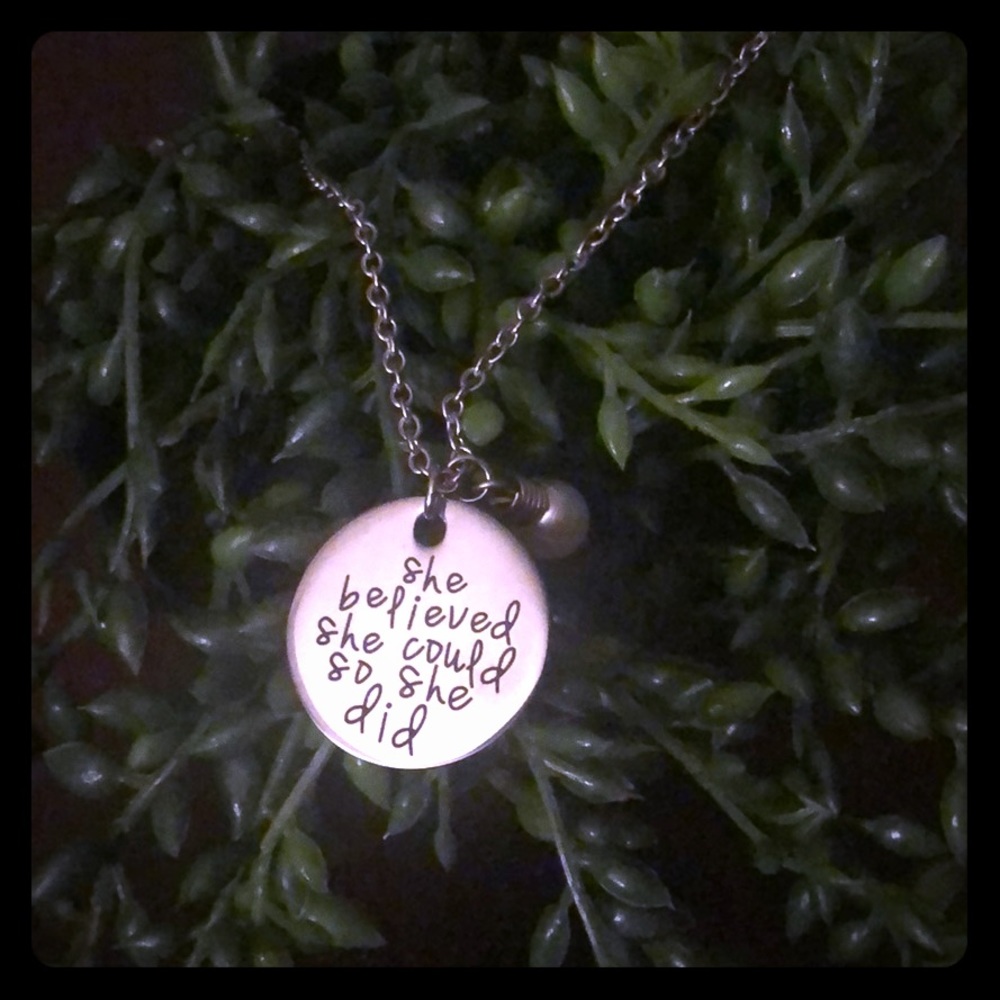 14” silver Necklace